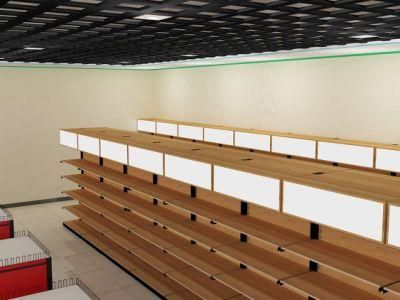 Supermarket Display Use Metal Wire Shelving