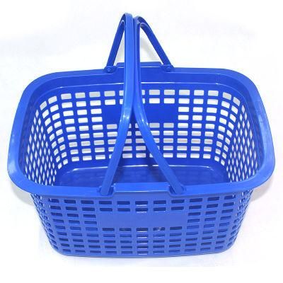 Plastic Basket with Handle Direct Sale From Factory