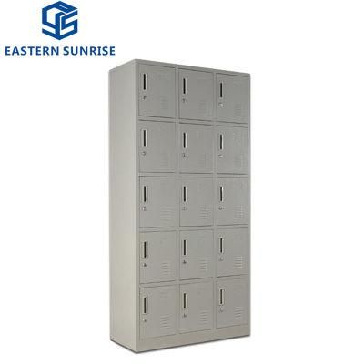 Metal 15 Door Storage Cabinet