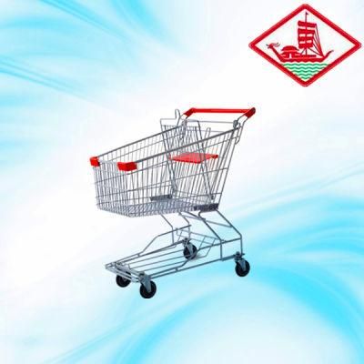80L Asian Style Shopping Trolley