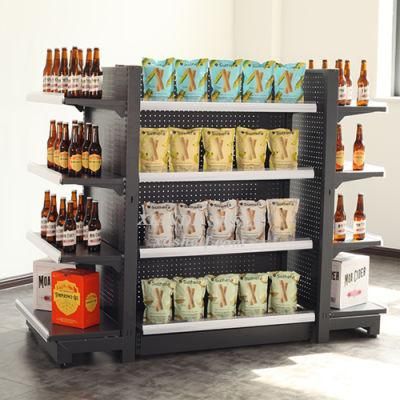 Customized Water Bottle Metal Unique Items Shelf Supermarket Equipment Shelving Retail Display Rack