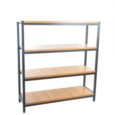 Factory-Sale Supermarket Wooden Display Stand Mutil-Layer Display Rack