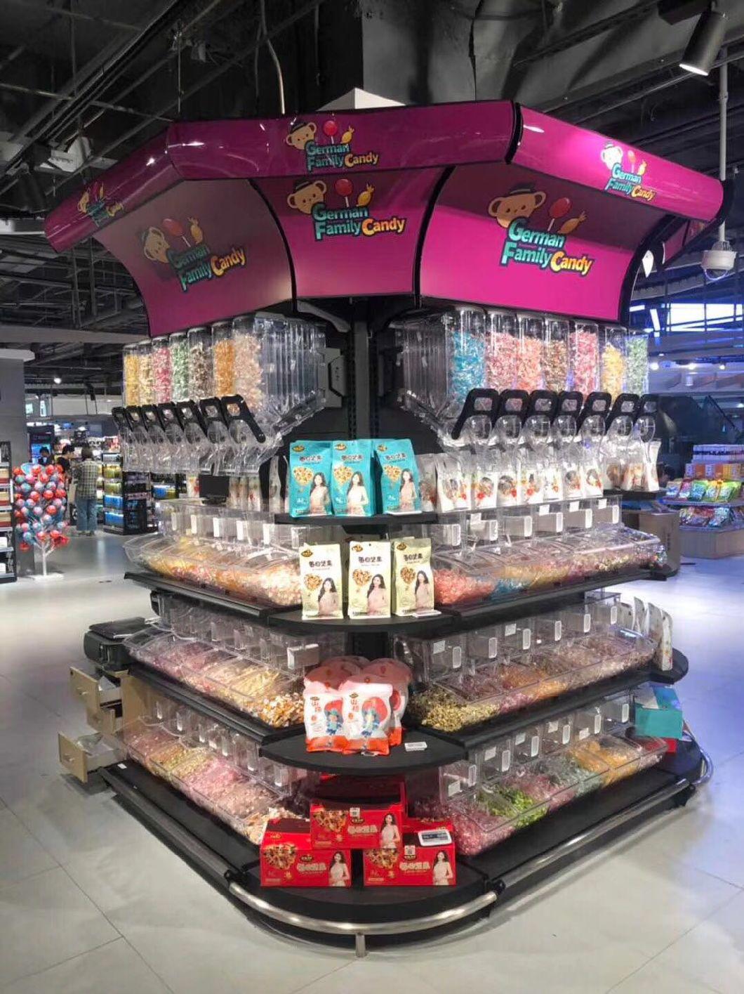 2022 Popular Strong Iron Four Layer Display Shelf Supermarket