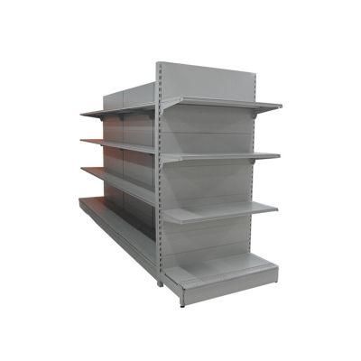 Double Side Supermarket Shelf Customized Retail Display Shelf