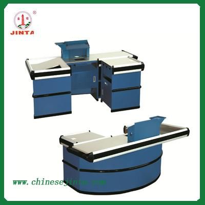 Checkout Counter with Conveyor Belt, Electric Checkout Counter (JT-H01)