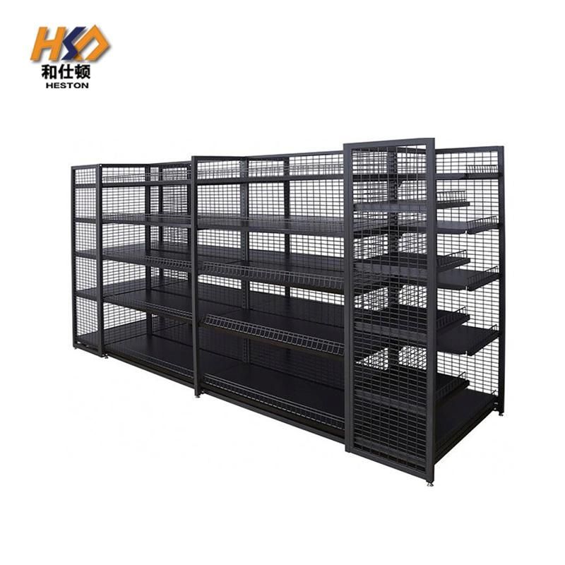 Customized Made in China Stainless Steel Supermarket Display Shelves