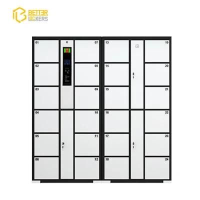 Newly Designed Self-Service Smart Outdoor Waterproof Parcel Lockers for Airports and Railway Stations