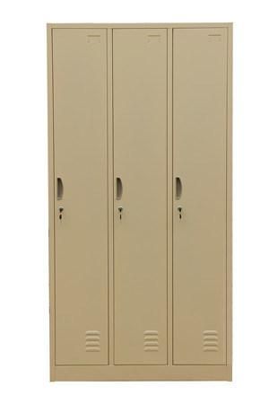 Clothes Storage Metal Cabinet Steel Locker/3 Door Steel Locker