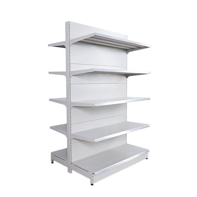 Multifunctional Grocery Quality Supermarket Metal Display Shelf