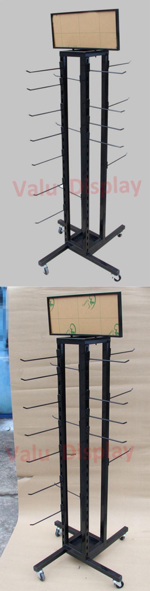 Metal Hooks Display Stand / Mult-Hooks Display Rack / Metal Spinner Stand / Pop Display Stand