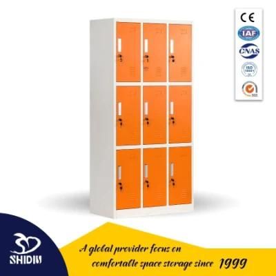 Safe Metal Storage Furniture Locker with Key Lock Steel Colorful Lockers