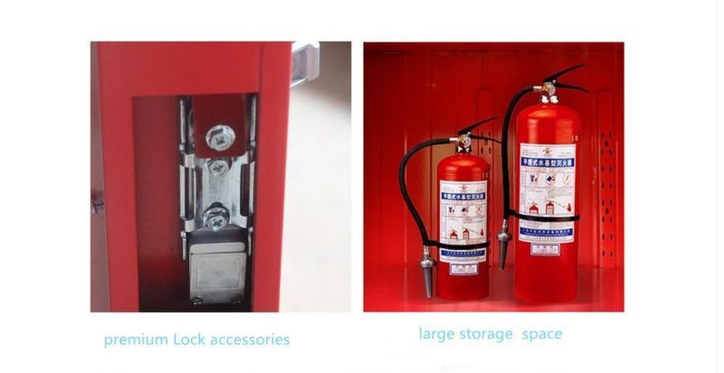 Steel Fire Fighting Equipment Storage Cabinet