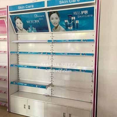 Good Service Retail Shelving Shelf Factory Store Fixture Gondola Price Cosmetic Display Shelves