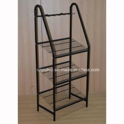 3 Tiers Metal Rack Retail Belt Display Stand (PHY3018)