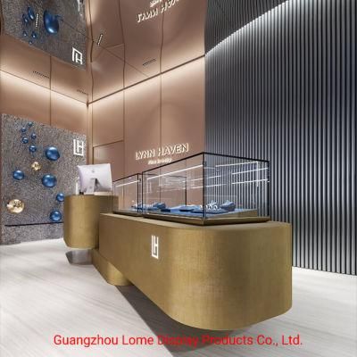High End Counter Jewelry Display Case Glass Perfume Showcase Watch Shop