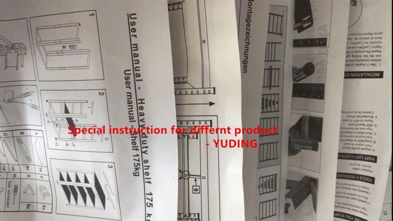 Supermarket/Warehouse Metal Display Adjustable Heavy Duty Rack