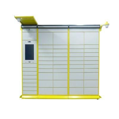 Customized Combination DC Plywood Case CE, ISO Electronic Safe Parcel Locker