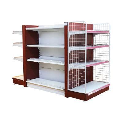 Double Side Commercia Supermarket Display Rack Design