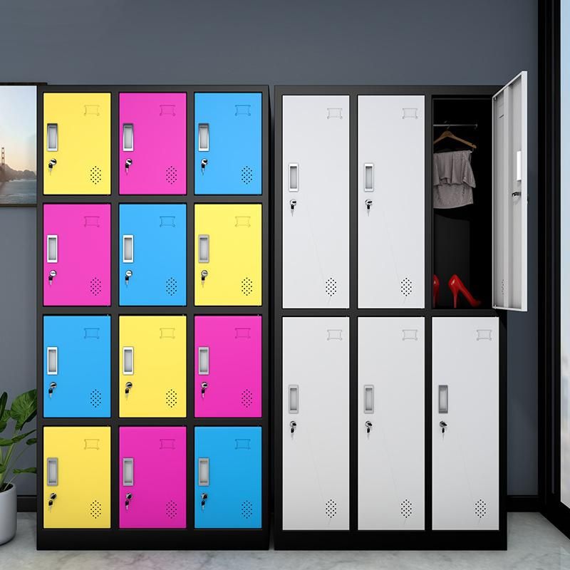 Colorful Stoarge Cabinet Design 3/6/9 Door Colorful Locker