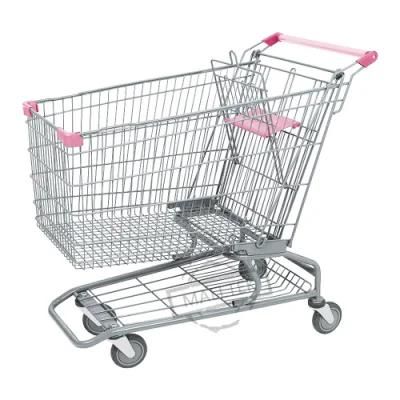 Nice Selling Zinc with Powder Coating American Grocery Cart