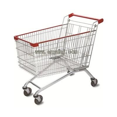 Supermarket European Style Shopping Trolleys Go Cart