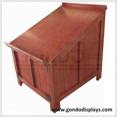 Wholesales Retail Store Wall Display Fixtures Fresh Produce Wooden Supermarket Fruit Stand Rack
