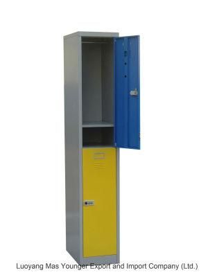 Double Color Wardrobe Design Furniture Metal Locker