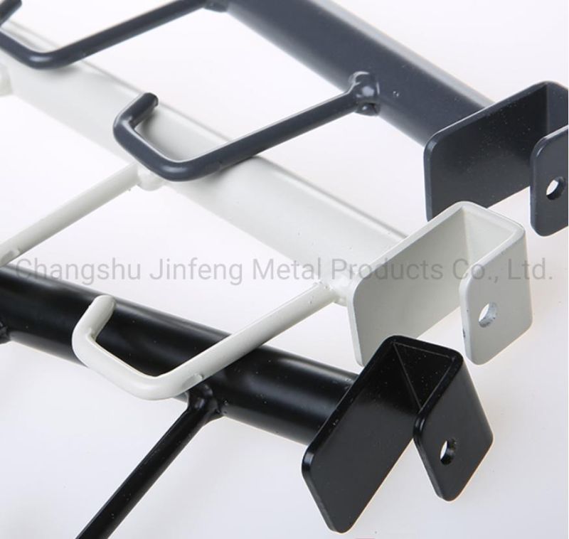 Supermarket Display Shelf Accessories Hanging Goods Metal Shaped Round Pipe Display Hook