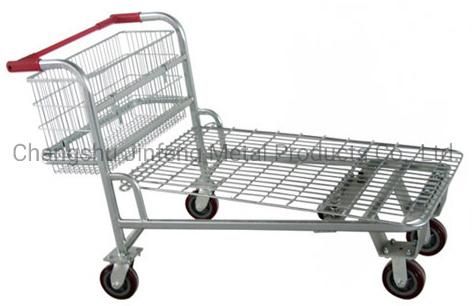Shopping Malls Trolley Supermarkets Metal Shopping Carts