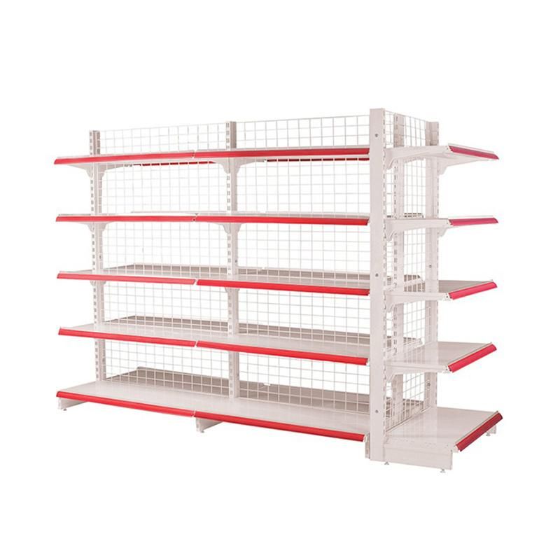 Customized Gondola Shelf Back Mesh Shelf