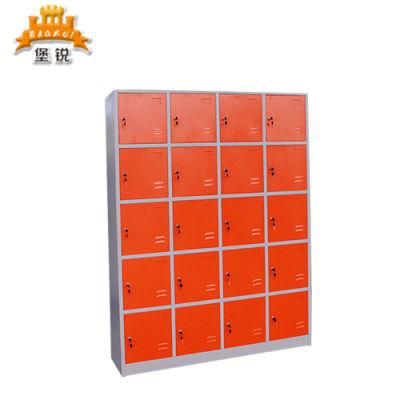 20 Compartment Big Metal Supermarket Gym Locker