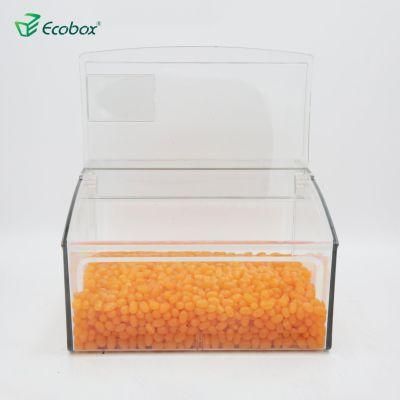 Supermarket Plastic Cereal Bin Bulk Candy Container for Store