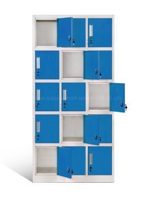 9 Compartent Doors Public Storage Lockers for Office Use