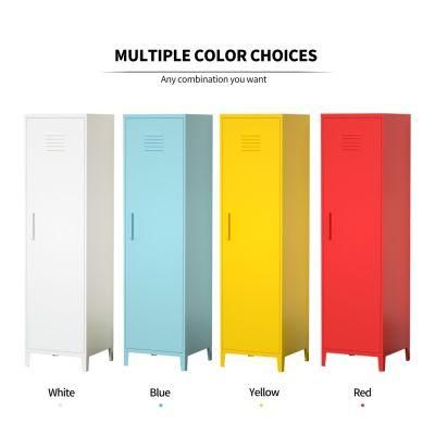 De Armario De Metal Lockers Compact Loker Metal Locker Single Door Steel Locker Storage Cabinet