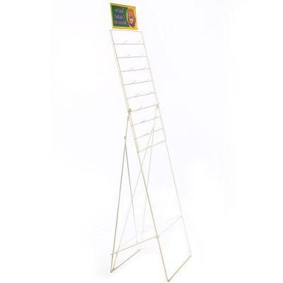 Wire Display Standing Book Rack
