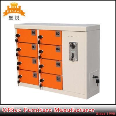 Latest Popular Steel Coin Operated Phone Charging Locker