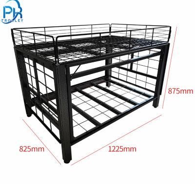 Supermarket Promotion Table with Black Diamond Finish