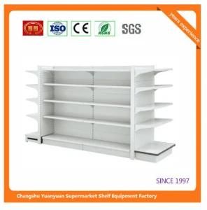 Retail Display Shelf Metal and Wood Structure Drug Store Shelf 08127