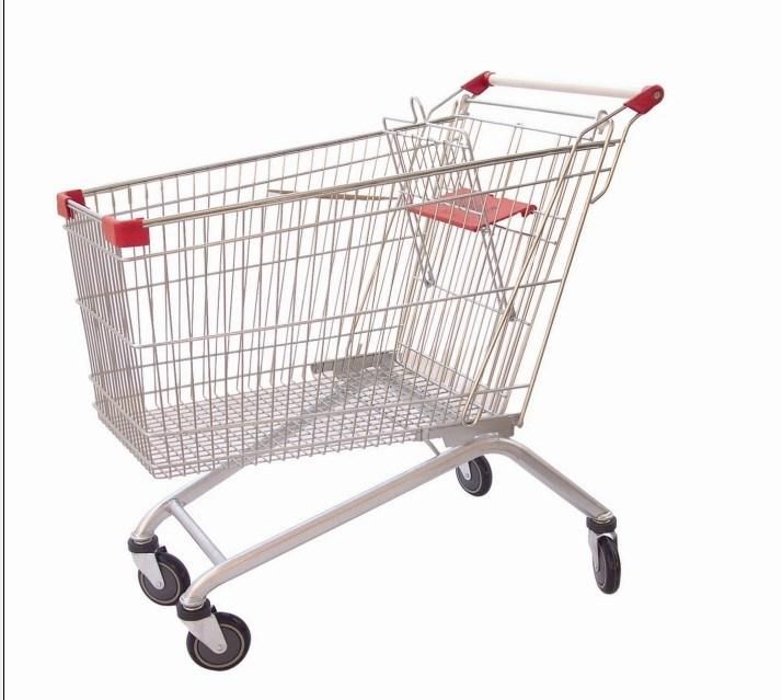 Supermarket Folding Shopping Trolley