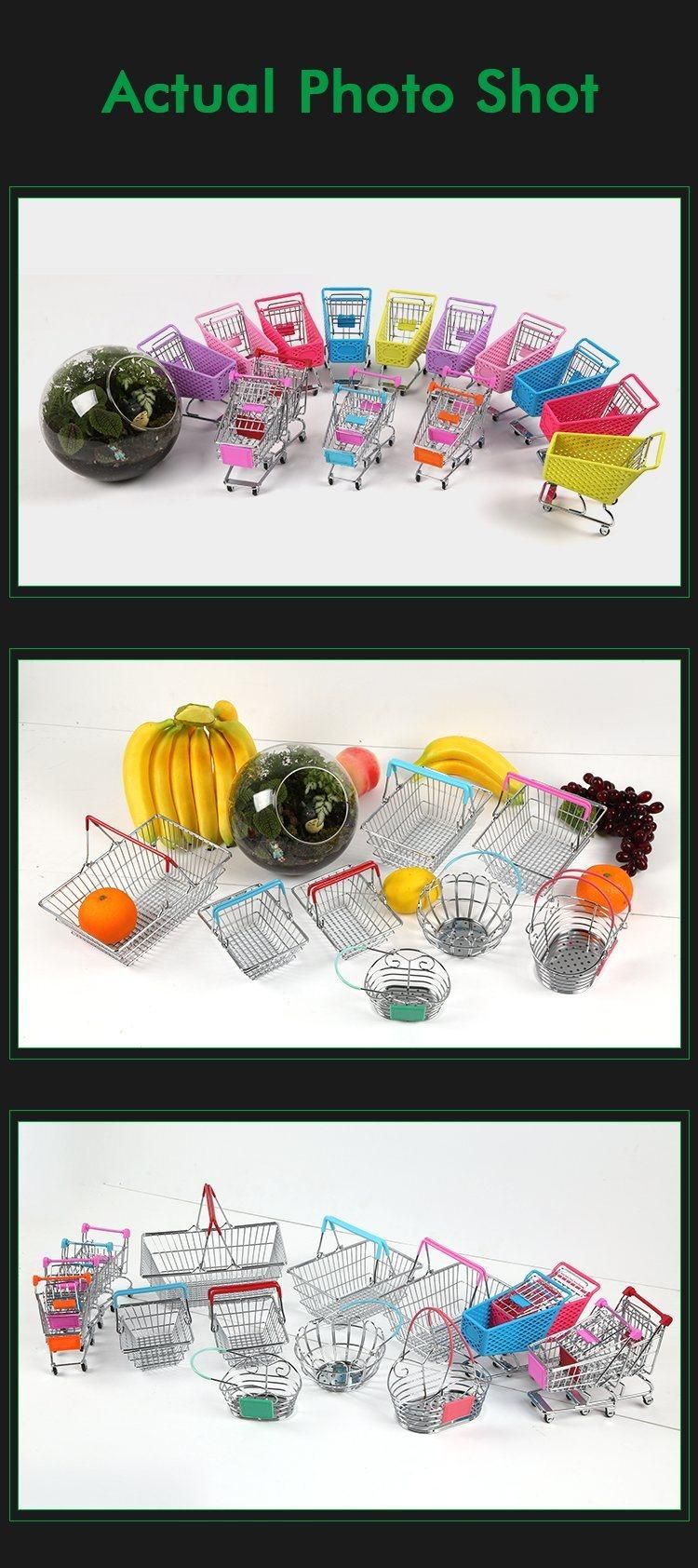 Wholesale Mini Grocery Shopping Plastic Trolley Car