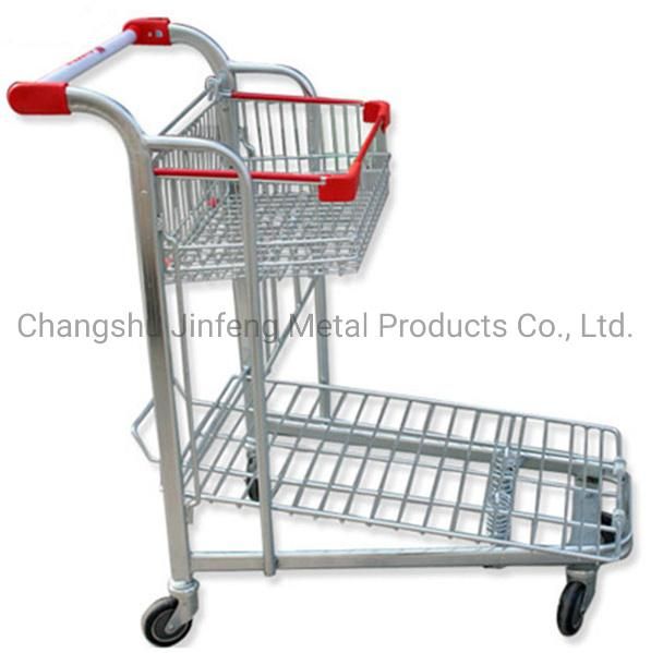 Shopping Malls Trolley Supermarkets Metal Shopping Carts