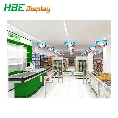 Supermarket Store 3D Design Supermaket Equipment