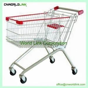 Colorful Shopping Trolley Supermarket Trolley Cart