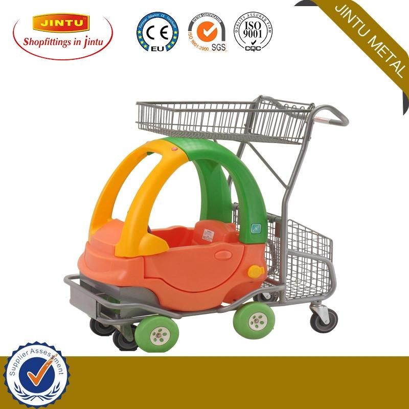 Supermarket Baby/Children/Kids Shopping Trolley with Toy Cart