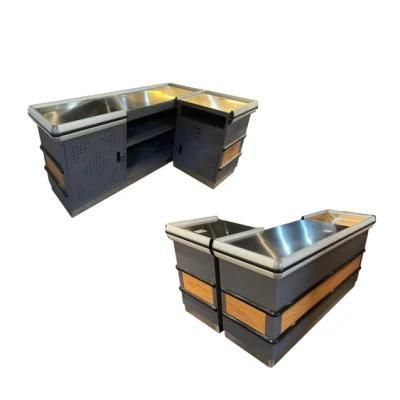 Guaranteed Quality Supermarket Cashier Desks Free Combination Retail Store Conveni Store Checkout Counter