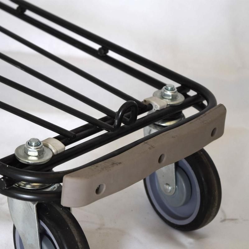 Trolley Supermarket Grocery Shopping Trolleys with Wheels Foldable Shopping Trolley for Sale