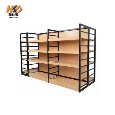 Brand New Wood Racks and Stands Floor Stand for Store Advertising Display Gondola Supermarket Shelf