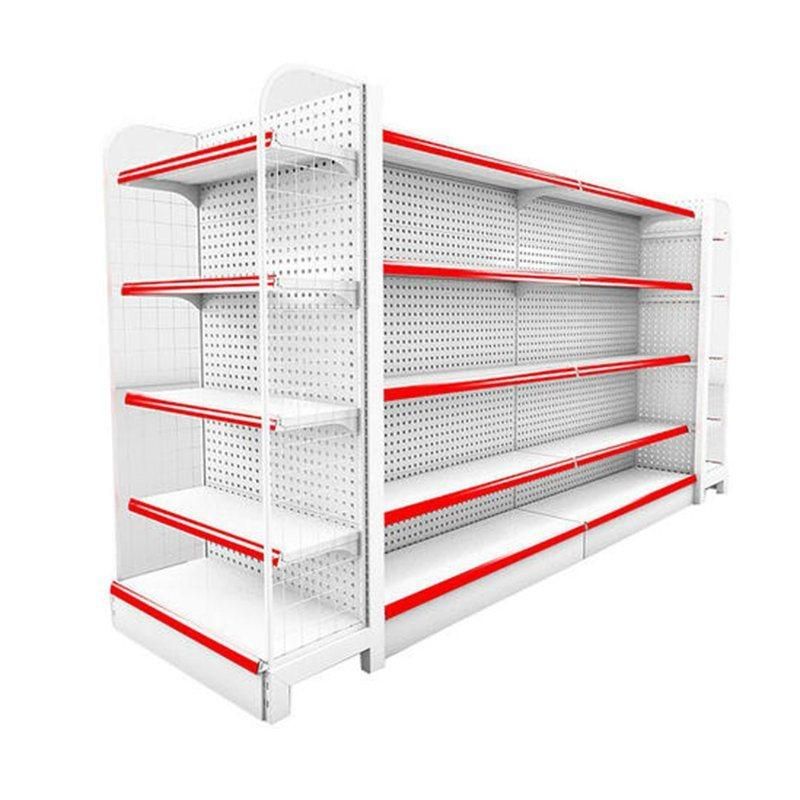 Gondola Display Delicate Modern Design Supermarket Equipment Shelves
