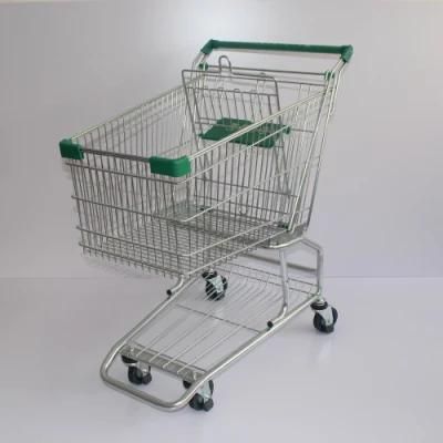 125L American Security Metal Shopping Trolley for Sale