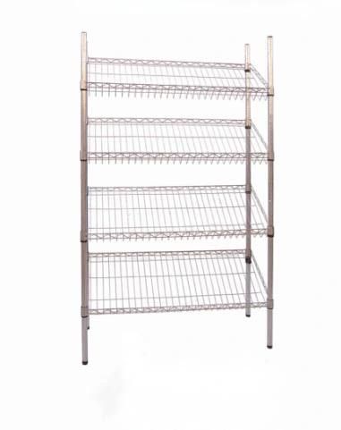 Stainless Steel Commercial Use Display Shelf (JT-F10)